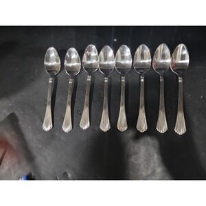 Farberware Heron Spoons Set, Stainless Steel Flatware, Set Of 8‎ Spoons
